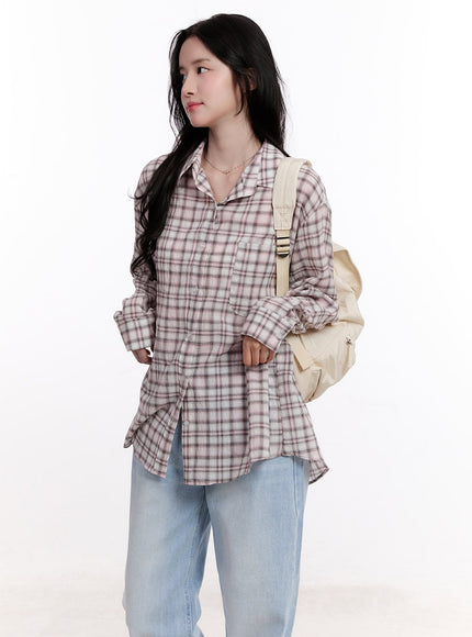 checkered-oversize-collared-shirt-cm527