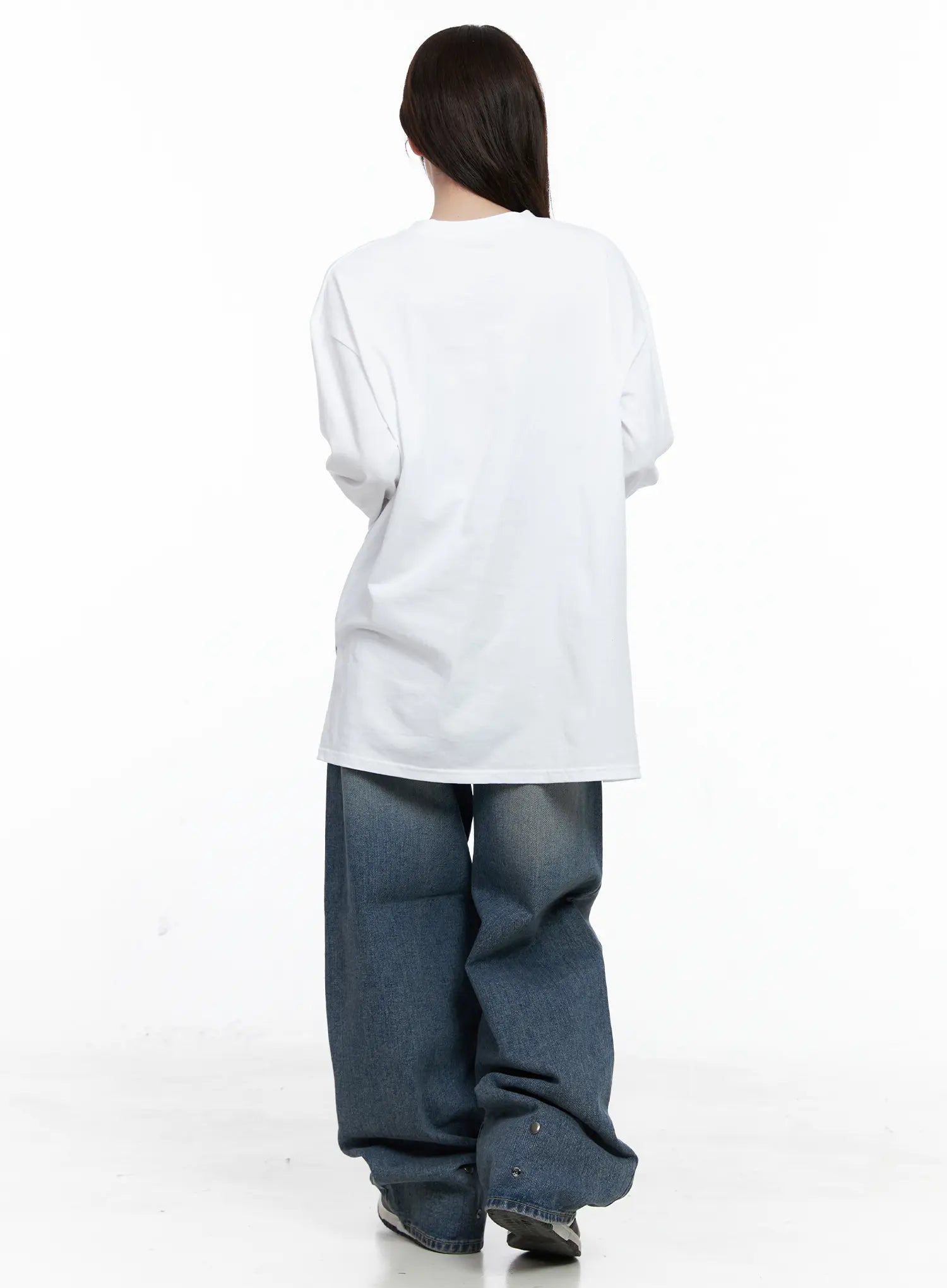 Laney Washed Wide-Leg Jeans CO520