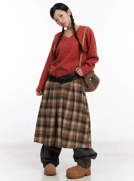 checkered-maxi-skirt-cn528