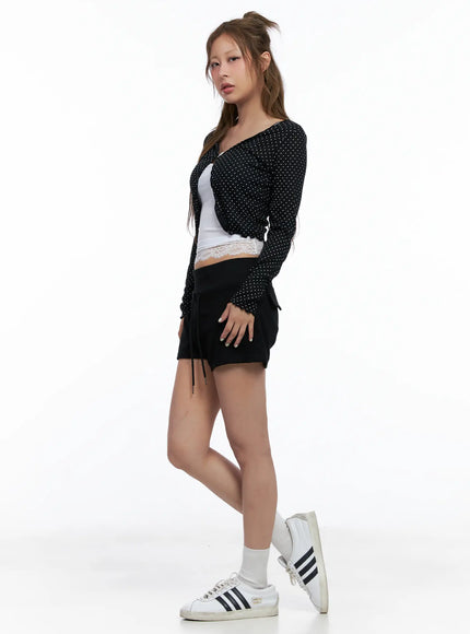 polka-dot-cropped-cardigan-cl510