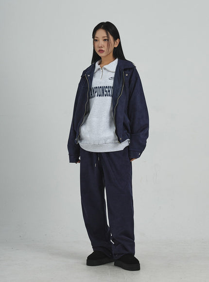 Suede Zipper Jacket CD08