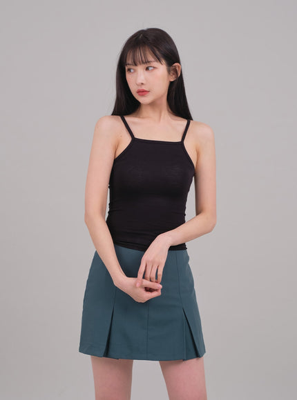 Cropped Long Sleeve Top with Front Shirring C2701