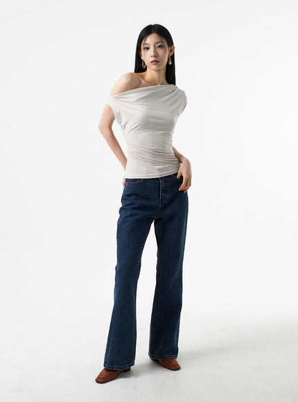 Wide Bootcut Jeans IA325