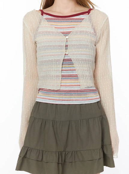 sheer-polka-dot-v-neck-cardigan-cy505