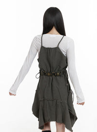 asymmetrical-flare-sleeveless-dress-ca404