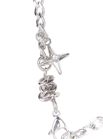 Lunar Charm Chain Necklace CG526