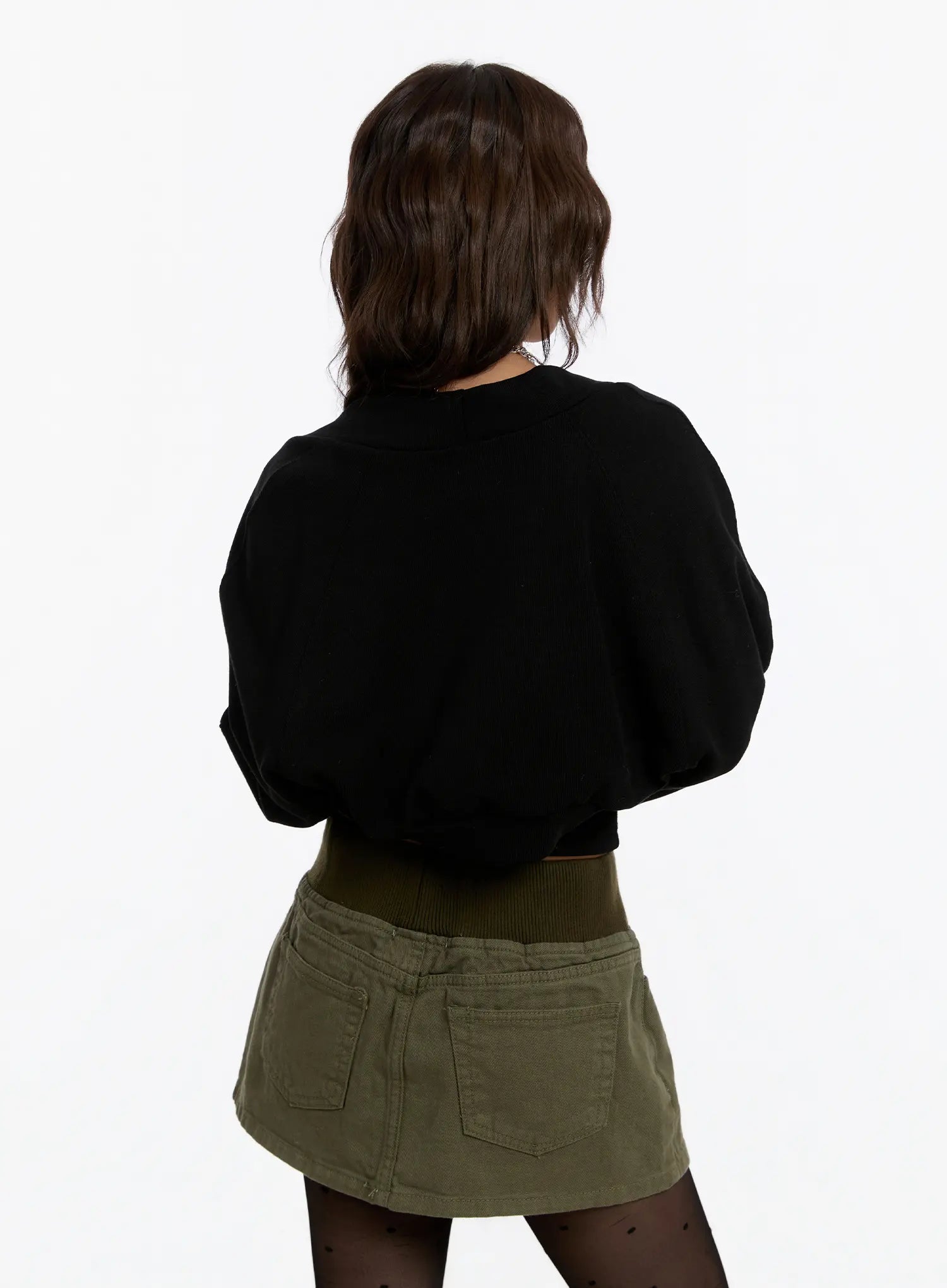 Basic Knit Bolero CN527