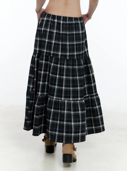plaid-maxi-skirt-cn517