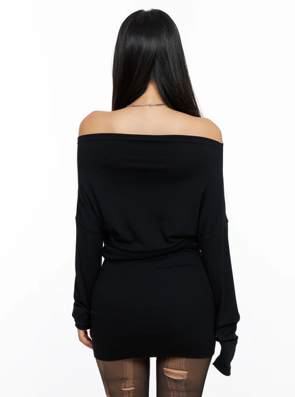chic-off-shoulder-mini-dress-co514