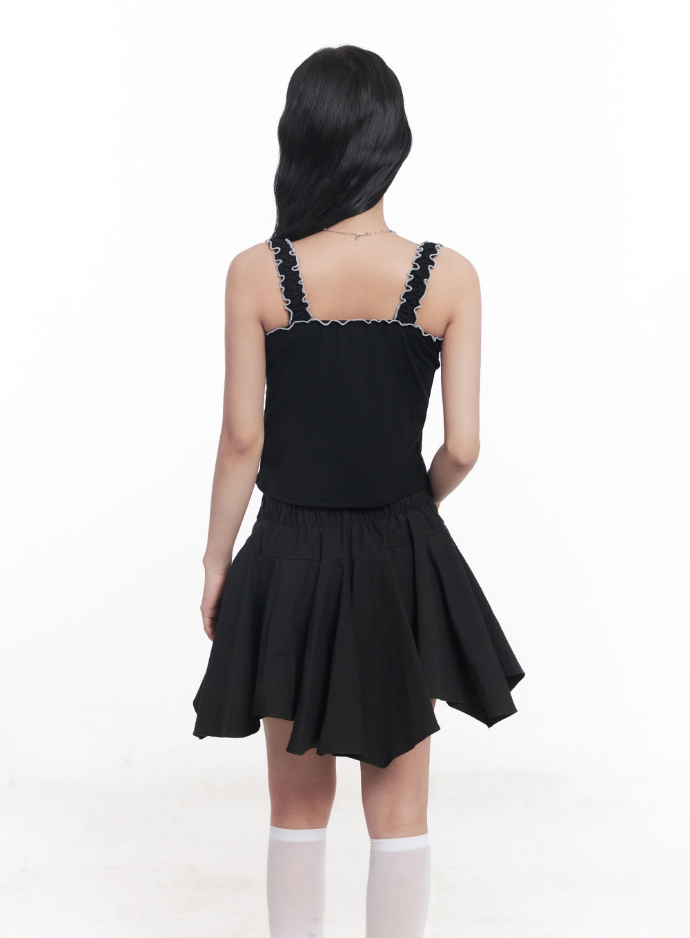 shirred-ribbon-crop-tank-top-cy527