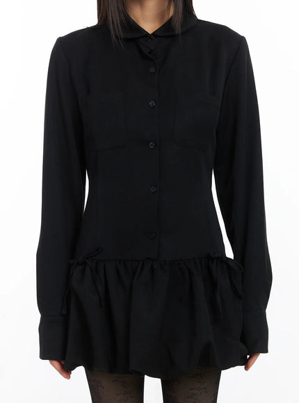 collared-balloon-mini-dress-cd518