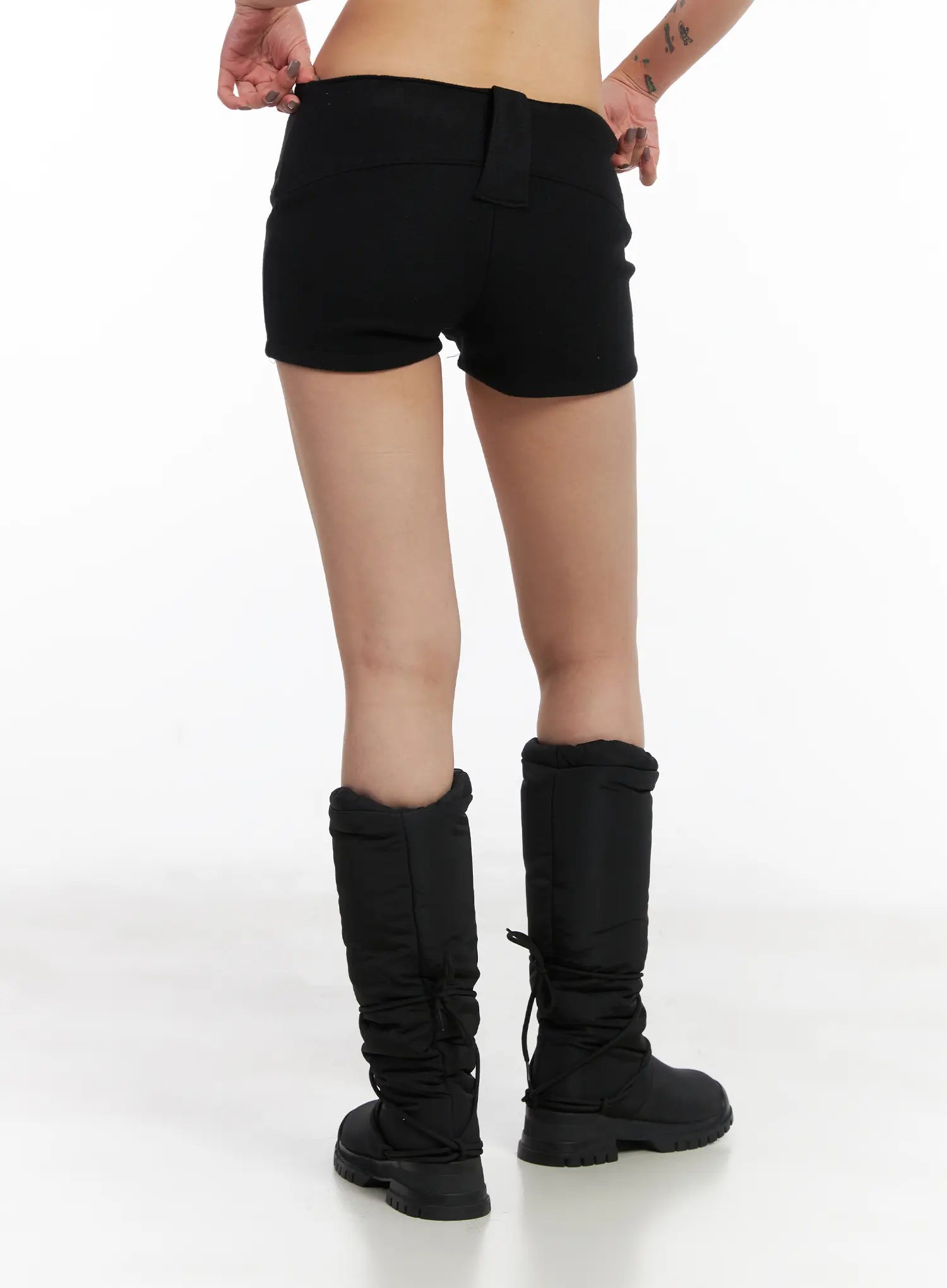 Wool Button Shorts CD509