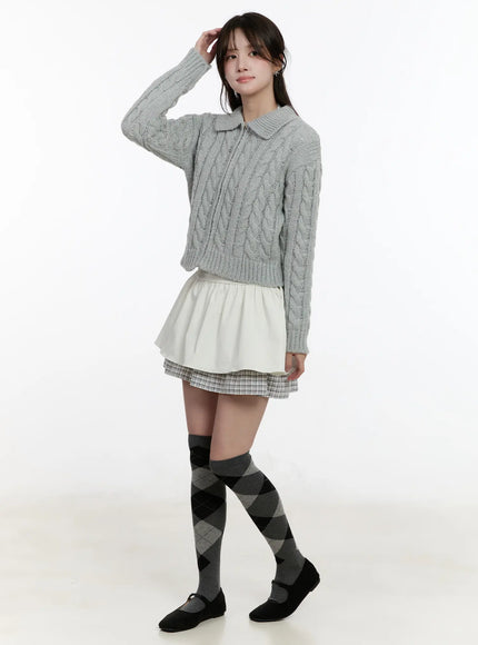 two-tone-plaid-mini-skirt-cm510