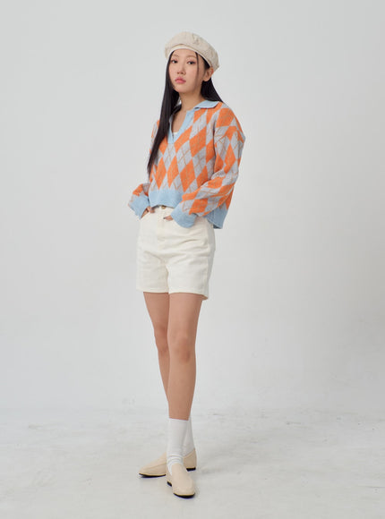 Simple Cotton Shorts IM315