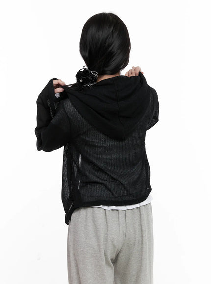 sheer-button-up-long-sleeve-zip-up-cl516