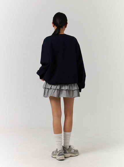 layered-frill-mini-skirt-cd329