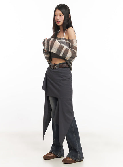 ruffle-asymmetric-flare-mini-skirt-iy502