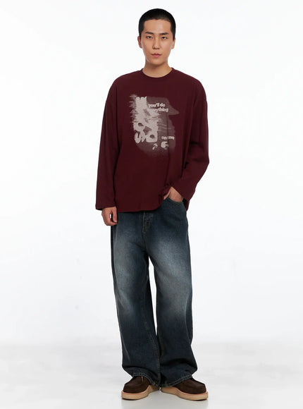 mens-retro-print-oversized-long-sleeve-shirt-is509