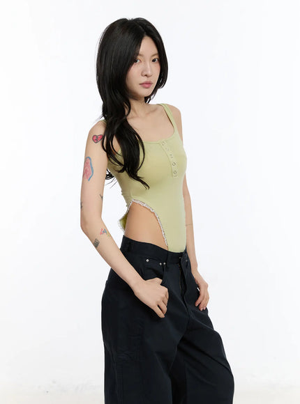 lace-trim-henley-bodysuit-ca507