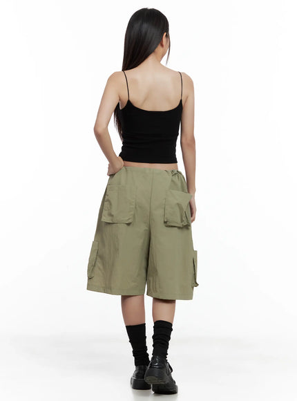nylon-cargo-bermuda-shorts-cl509