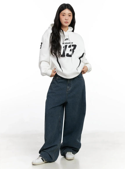 Aleena Mid-Wash Baggy Jeans IN528