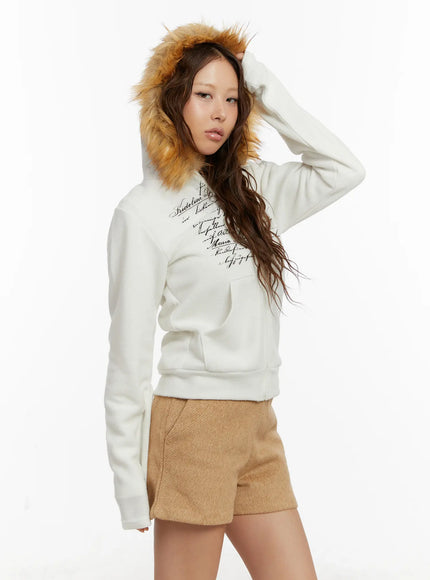 graphic-faux-fur-trim-zip-up-hoodie-cd512