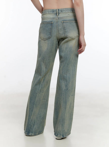 roa-vintage-blue-flared-denim-jeans-cl504