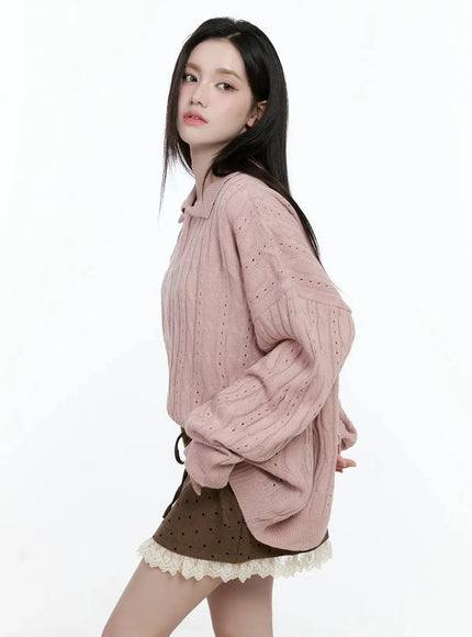 cable-knit-half-zip-sweater-io520