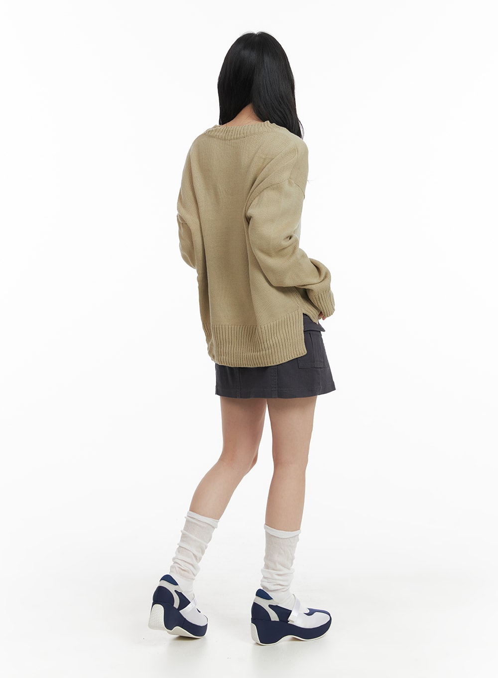 solid-cargo-mini-skirt-om408