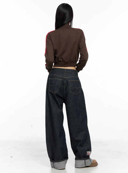 oakley-cuffed-wide-leg-jeans-cs511