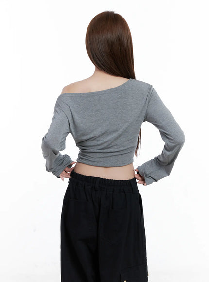 lucky-girl-one-shoulder-long-sleeve-top-cg529