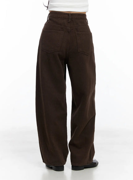 Cozy Fleece Wide-Leg Pants CN526