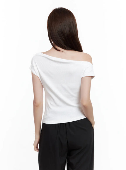 asymmetrical-off-shoulder-short-sleeve-top