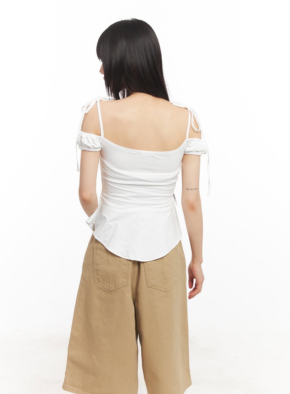 shirred-off-shoulder-puff-sleeve-top-ca523