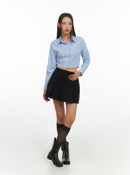 slim-fit-solid-crop-shirt-is427