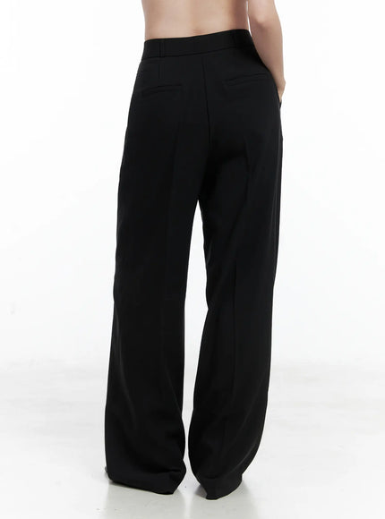 Classic Pleated Wide Trousers CN518