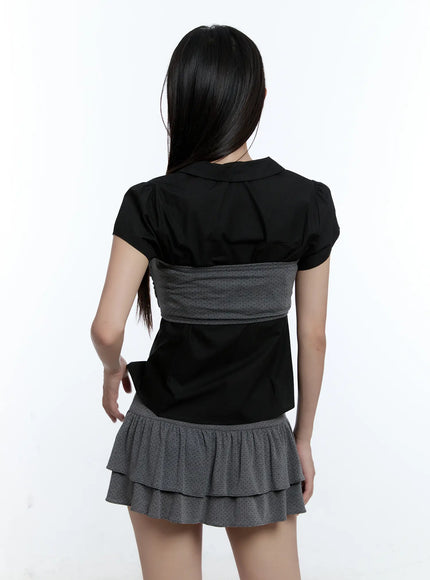 polka-dot-shirred-tube-top-cu527