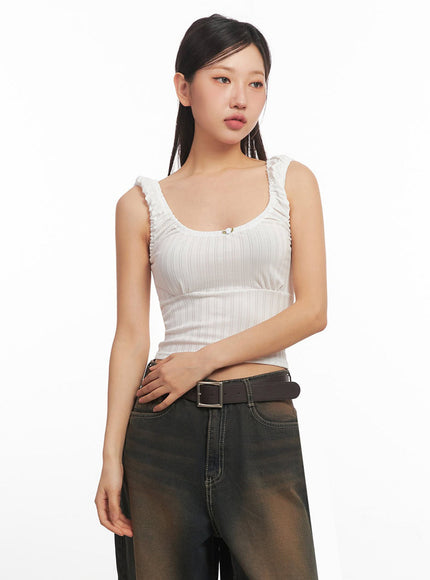 frill-shirring-crop-tank-top-ia524