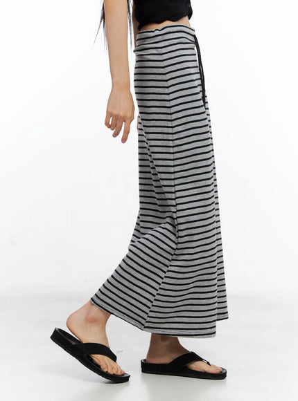 striped-drawstring-maxi-skirt-cl530