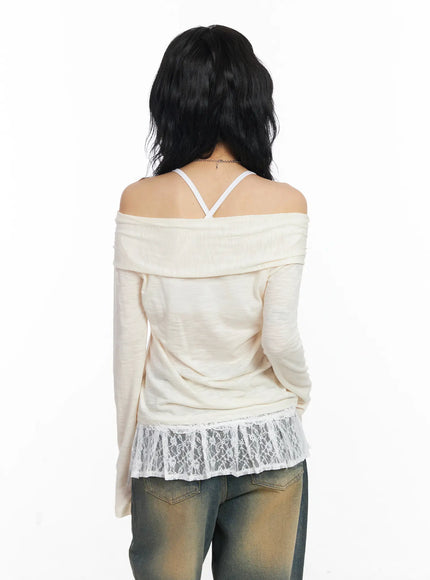 sheer-ribbon-off-shoulder-long-sleeve-top-cj522