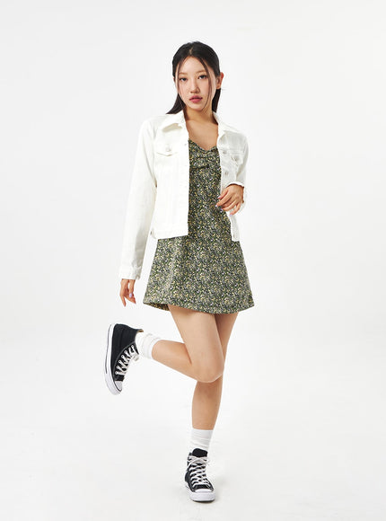 Button Cotton Jacket CA314