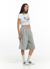 cotton-cargo-sweat-shorts-iu419