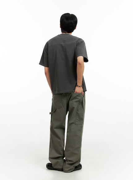 mens-wide-fit-cotton-pants-dark-green-ig402