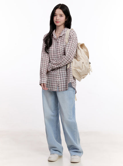 checkered-oversize-collared-shirt-cm527