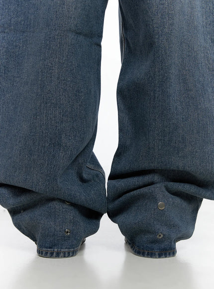 Laney Washed Wide-Leg Jeans CO520