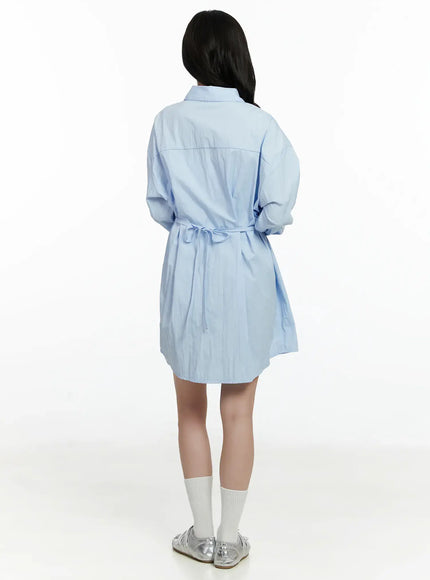 ribbon-waist-shirt-dress-f502