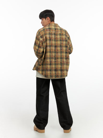 mens-vintage-checkered-shirt-io420