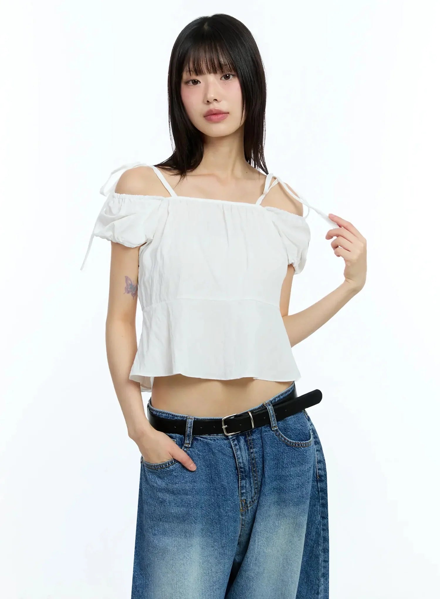 strappy-off-shoulder-cropped-blouse-iu523