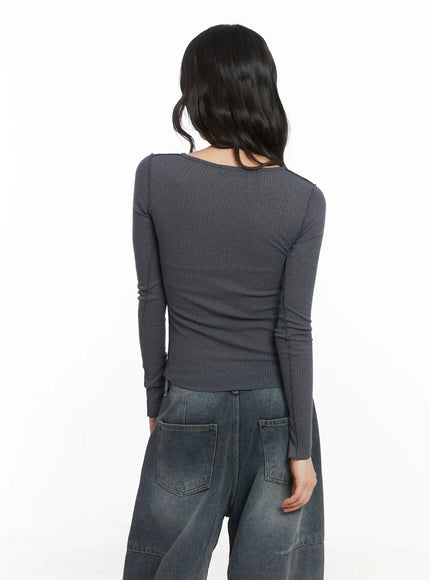 number-print-ribbed-long-sleeve-tee-cj501