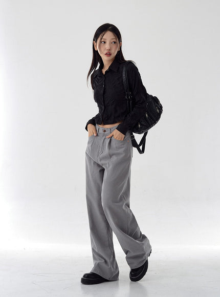 Crop Shirt Long Sleeve Version CG16